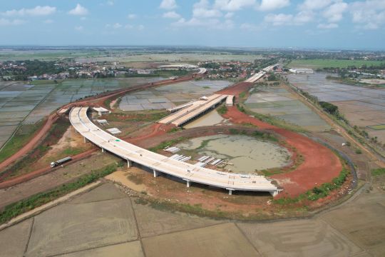 WIKA Pacu Pembangunan Tol Akses Menuju Pelabuhan Patimban, Dukung Asta Cita Penguatan Logistik Nasional