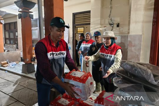 Pertamina salurkan bantuan korban bencana banjir di Buleleng