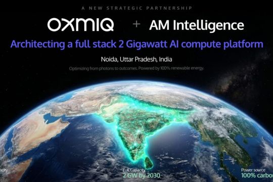 OXMIQ Labs dan AM Intelligence Labs Jalin Kemitraan untuk Rancang Salah Satu Platform Komputasi AI dengan Dukungan Energi Terbarukan Terbesar di Dunia