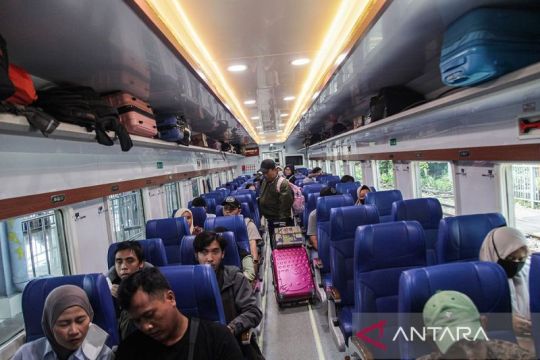 H-1 Lebaran, 50.636 penumpang kereta tinggalkan Jakarta