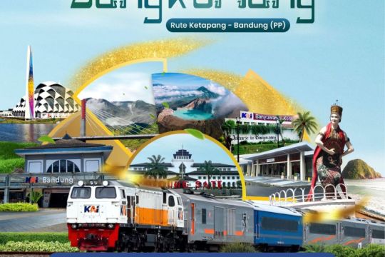 KAI hadirkan KA Sangkuriang rute Ketapang-Bandung, tempuh jarak 1.002 km