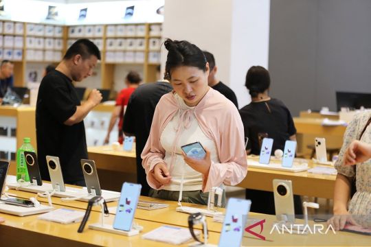 Sektor grosir dan ritel China tumbuh stabil pada kuartal I 2026