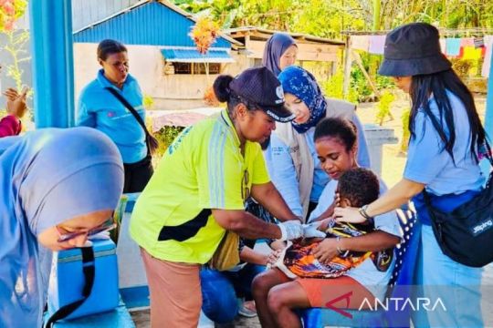 Dinkes: Imunisasi campak rubella di Teluk Wondama capai 99 persen