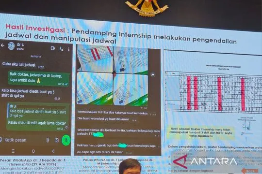 Kemarin, Mensos akan audiensi ke KPK dan investigasi kematian dr Myta