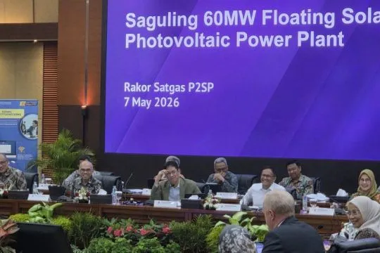 Menkeu Purbaya tengahi kendala lahan proyek PLTS Terapung Saguling