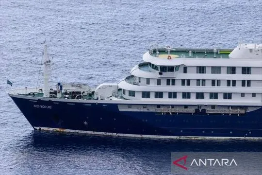 WHO konfirmasi lima kasus virus Andes dari kapal pesiar