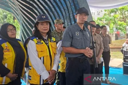 Menko IPK mendorong percepatan normalisasi Sungai Ciliwung