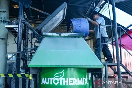 Inilah penampakan Autothermix, alat pemusnah sampah di Bandung yang bisa olah limbah tanpa api fosil