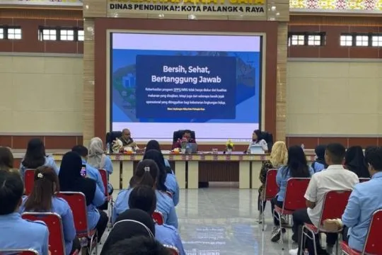 Palangka Raya perkuat standarisasi pengelolaan limbah SPPG