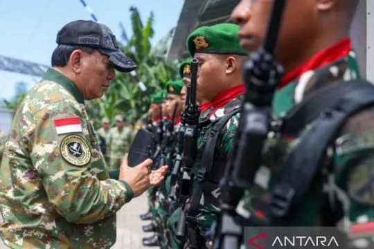 Menhan minta prajurit Yonif TP bekerja untuk bantu perekonomian rakyat