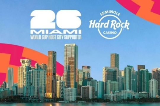 Seminole Hard Rock Casino Terpilih Sebagai Miami World Cup 2026&trade; Host City Supporter Resmi
