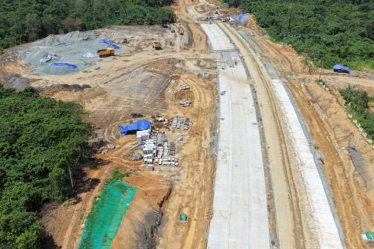 Pembangunan IKN Terus Berlanjut, WIKA Percepat Pembangunan Jalan Kawasan Kompleks Yudikatif IKN