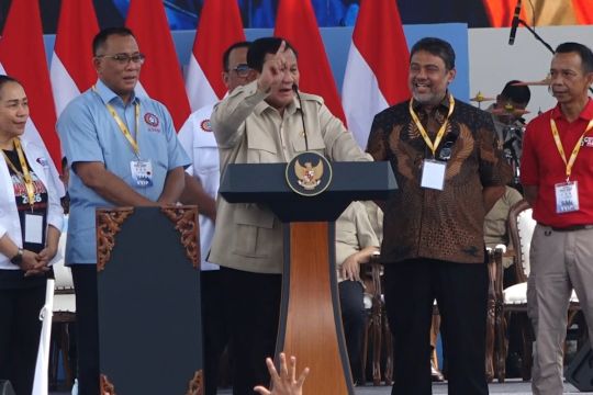 Ojol dapat 92 persen, Prabowo: Aplikator tak setuju jangan usaha di RI