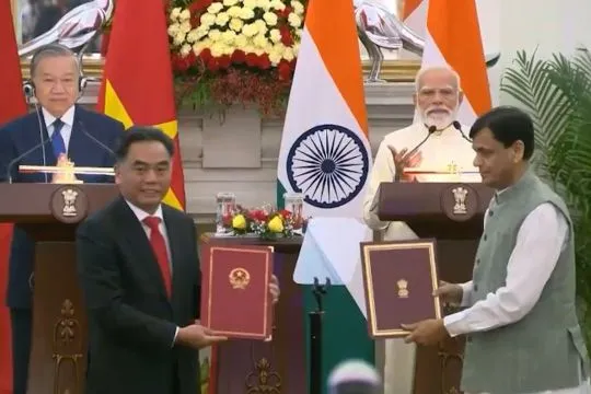 India-Vietnam sepakati target dagang 25 miliar dolar