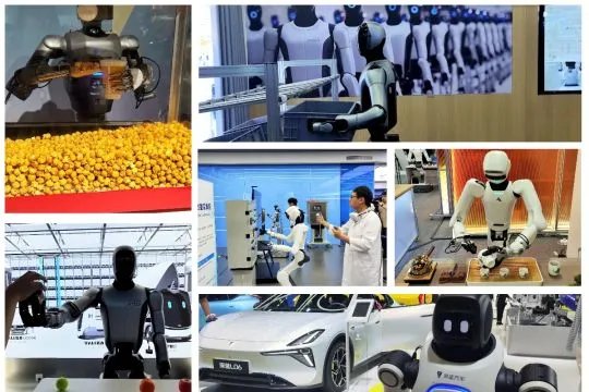 Industri robot China berkembang pesat dukung kehidupan modern