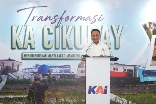 KAI Luncurkan Rel Ekonomi Rakyat Melalui KA Cikuray di Garut