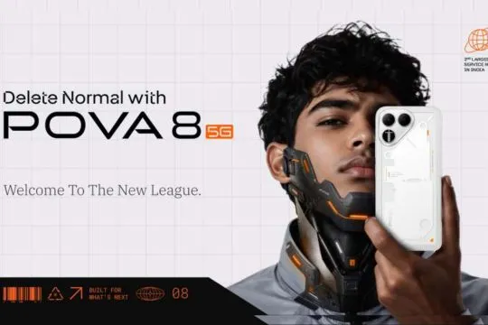 Tecno POVA 8 debut dengan baterai 8000 mAh dan 