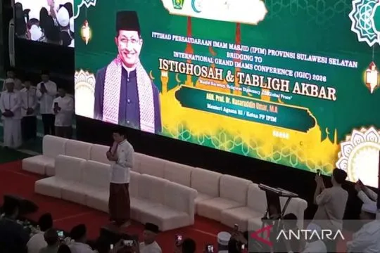 Imam masjid pegang peran strategis bangun peradaban umat