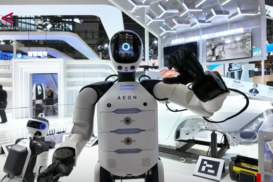 Intip berbagai produk berbasis AI dalam pameran di China