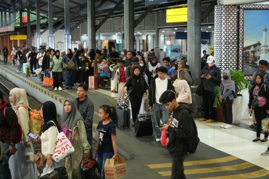 KAI Daop 6 layani 1,2 juta penumpang selama libur sekolah