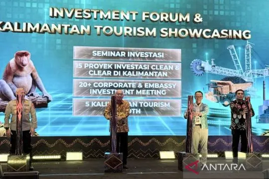 Kalimantan tawarkan 15 proyek strategis Rp62,13 triliun ke 20 investor