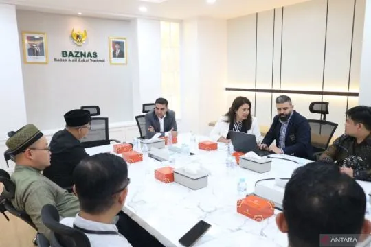 Baznas RI perkuat kolaborasi bantuan Palestina dengan KHCF Yordania
