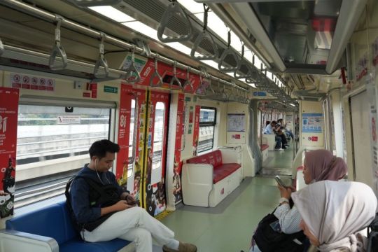 Mobilitas HUT ke-81 RI Meningkat, LRT Jabodebek Layani 83.572 Pengguna