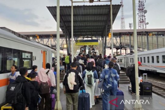 KAI: KA 68 Malabar tiba di Stasiun Malang usai tertemper di Klaten