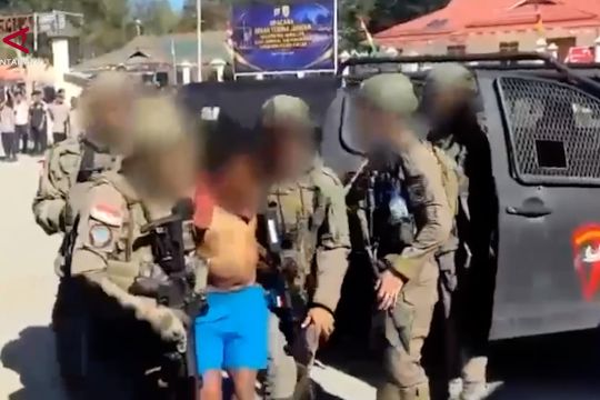 Satgas Damai Cartenz tangkap DPO kasus pidana di Papua Tengah