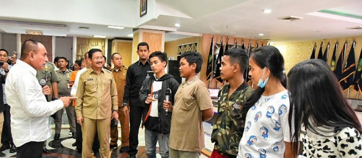 175 pengungsi dari Wamena tiba di Medan