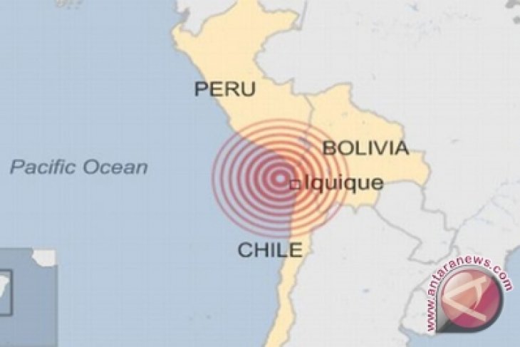 Gempa bermagnitudo 6,0 guncang Chile tengah