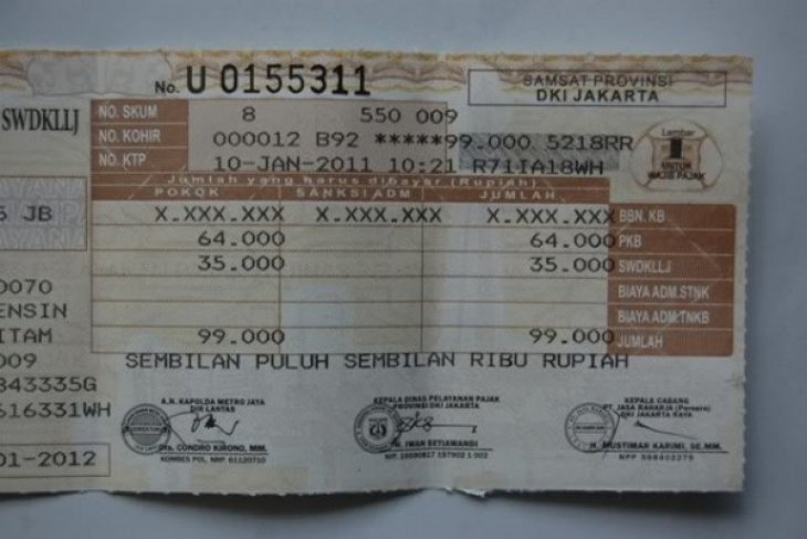 Jabar serap pajak kendaraan Rp20.153.400 dari Bekasi