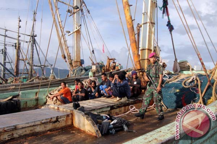 Curi ikan di Indonesia, kapal nelayan Malaysia ditangkap