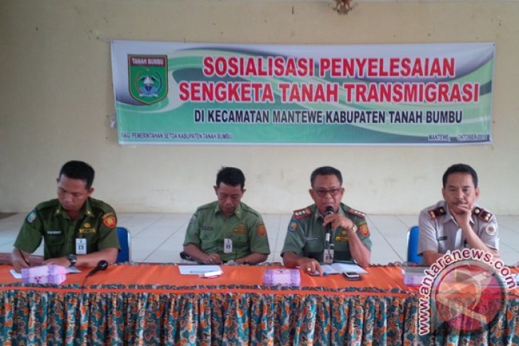 Tanah Bumbu Sosialisasi Penyelesaian Sengketa Tanah