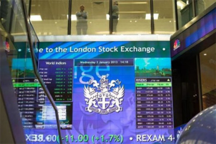 Indeks FTSE-100 Inggris berakhir turun 0,29 persen