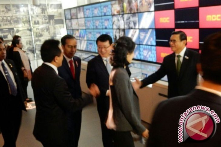 Presiden pelajari promosi industri hiburan di Seoul