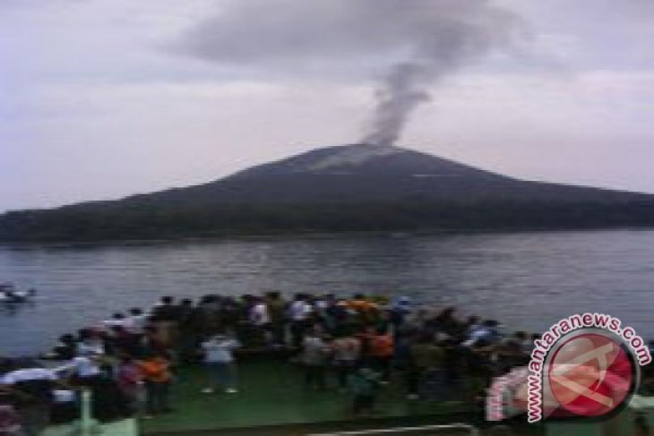 Erupsi Gunung Anak Krakatau berhenti