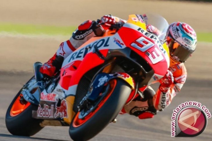 Marc Marquez tercepat di sesi latihan FP1 MotoGP Valencia