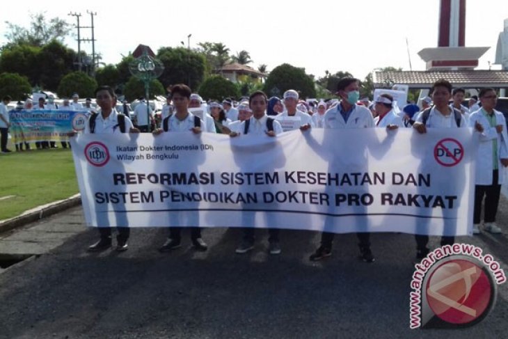 IDI Bengkulu unjuk rasa tolak DLP
