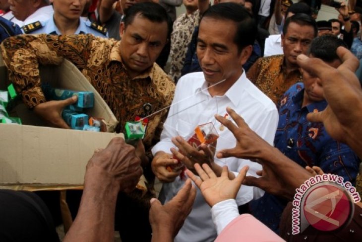 Presiden Kunjungi Korban Gempa Pidie Jaya