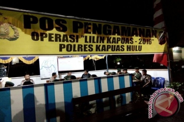 Polisi bangun pos pengamanan Natal perbatasan