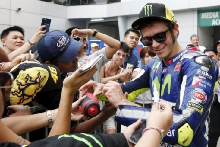 Rossi: ada 10 pebalap berpeluang rebut podium
