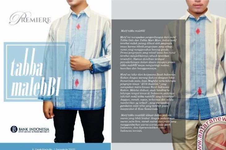 BI Kaltim Luncurkan Motif Baru Sarung Samarinda