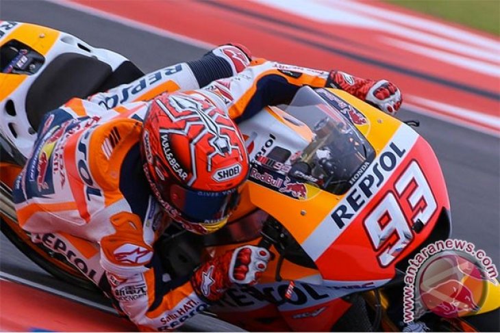 Marquez akui kegagalannya menyalip Dovizioso di tikungan terakhir