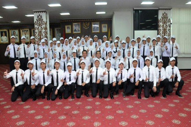 Gubernur Lampung Melepas 55 Calon Praja IPDN