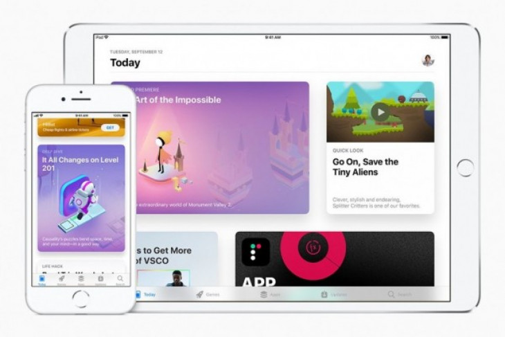Adopsi iOS 11 capai 59 persen