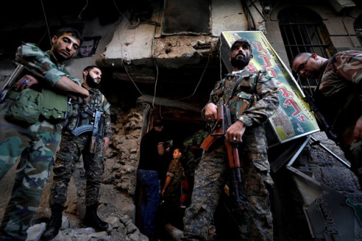 Tentara Suriah dan ISIS bertempur sengit di Damaskus Selatan
