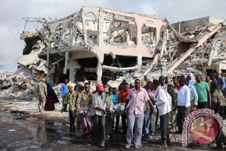 Jumlah korban bom Somalia capai 45 orang