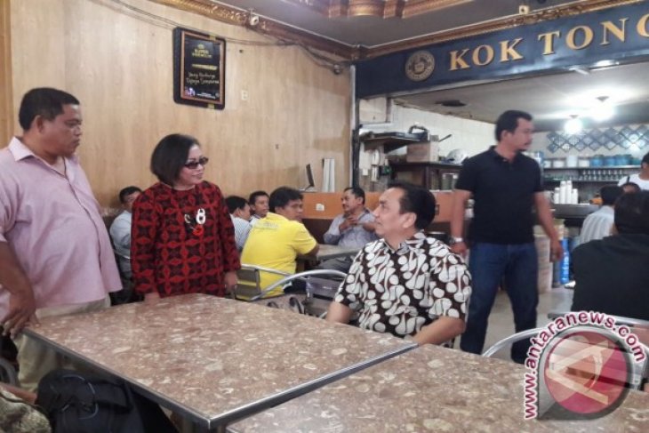 Kunjungi Kedai Kopi Antara News Sumatera Utara