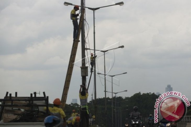 Ratusan PJU di Penajam habiskan anggaran Rp6,4 miliar